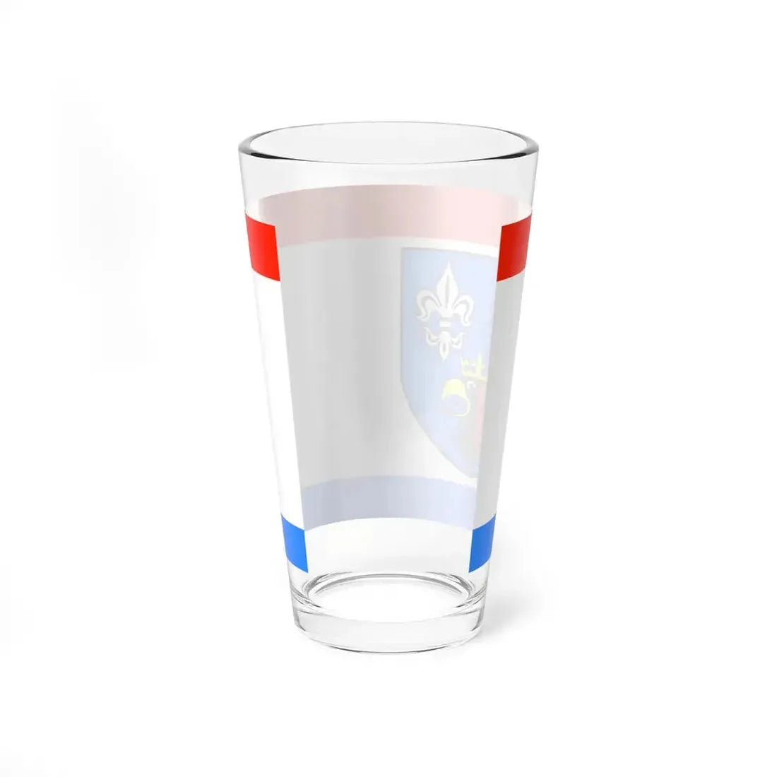 POL powiat bełchatowski flag (Poland) Pint Glass 16oz - Go Mug Yourself