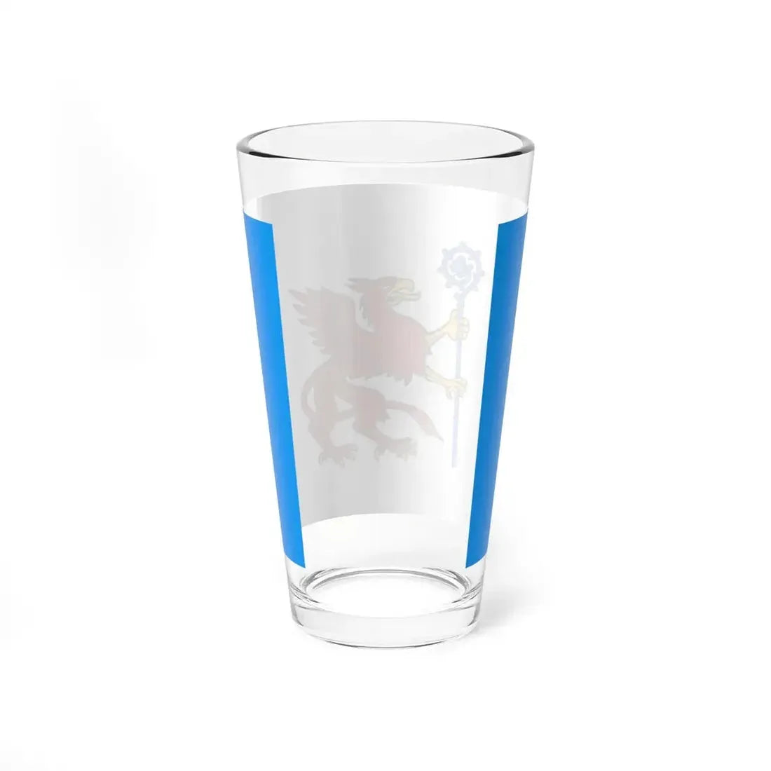POL powiat białogardzki flag (Poland) Pint Glass 16oz - Go Mug Yourself