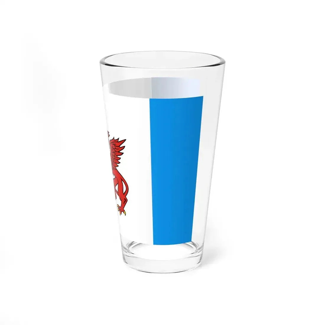 POL powiat białogardzki flag (Poland) Pint Glass 16oz - Go Mug Yourself