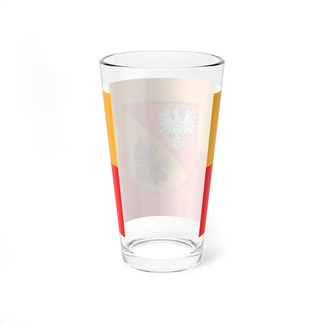 POL powiat białostocki flag (Poland) Pint Glass 16oz - Go Mug Yourself