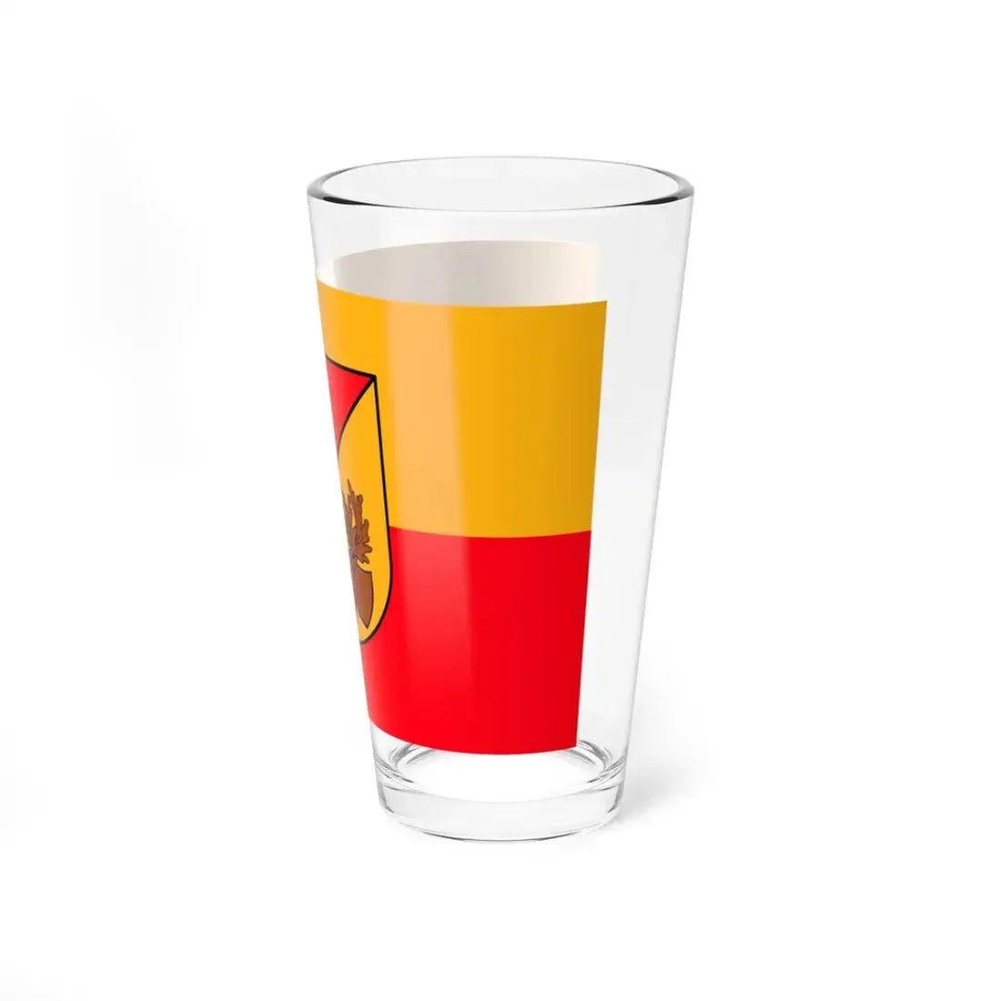 POL powiat białostocki flag (Poland) Pint Glass 16oz - Go Mug Yourself