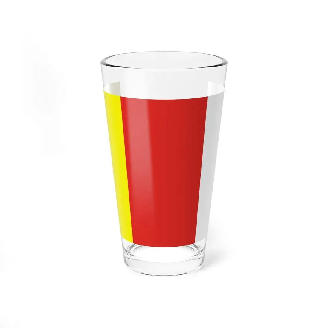 POL powiat bolesławiecki flag (Poland) Pint Glass 16oz 16oz - Go Mug Yourself