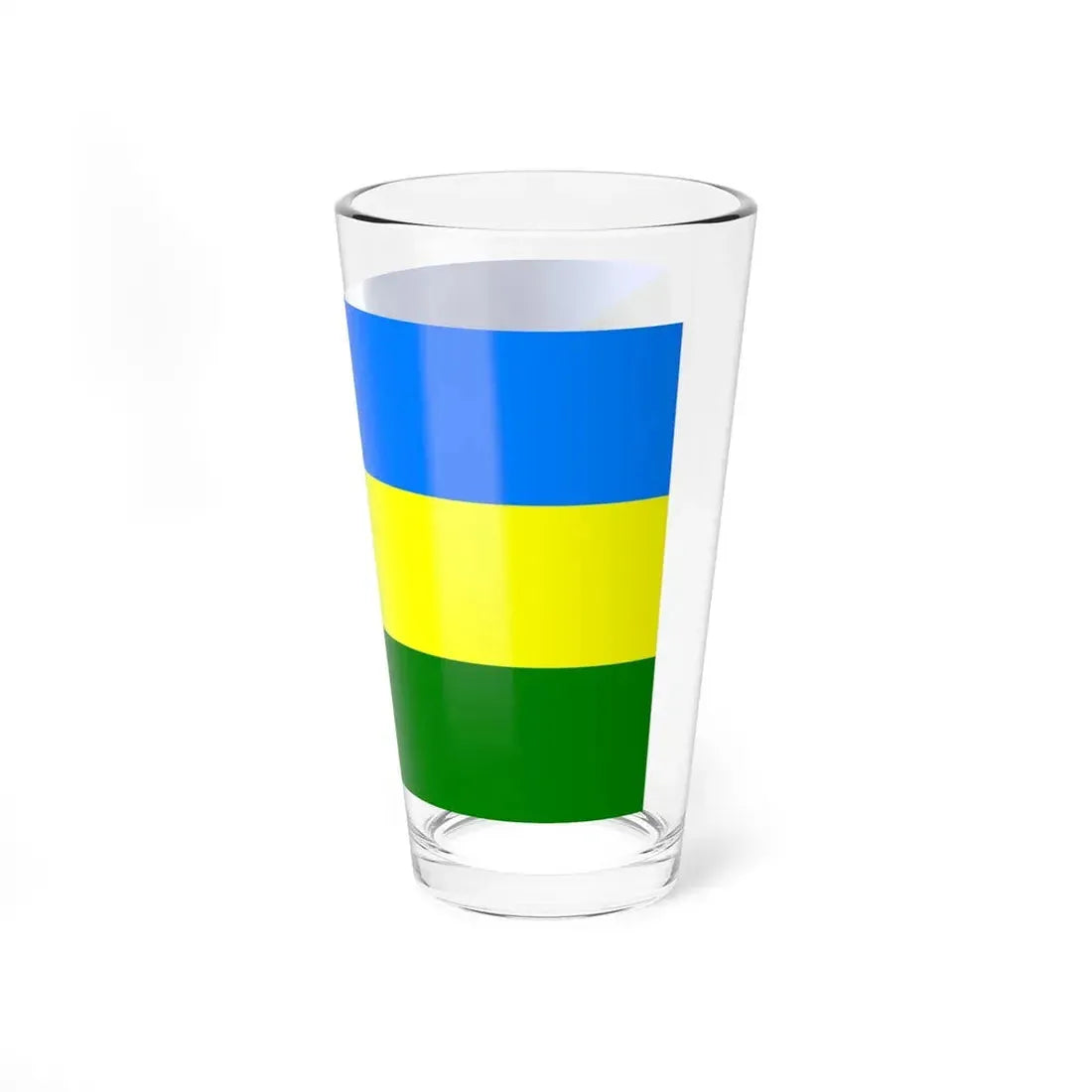 POL powiat braniewski flag (Poland) Pint Glass 16oz - Go Mug Yourself