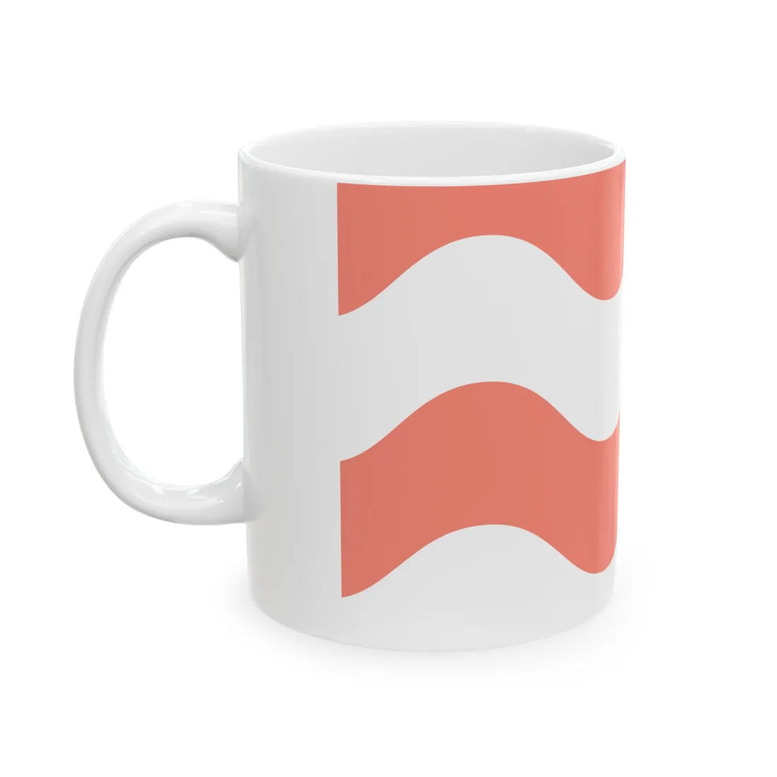 POL powiat brodnicki flag 2000-2014 (Poland) White Coffee Mug - Go Mug Yourself
