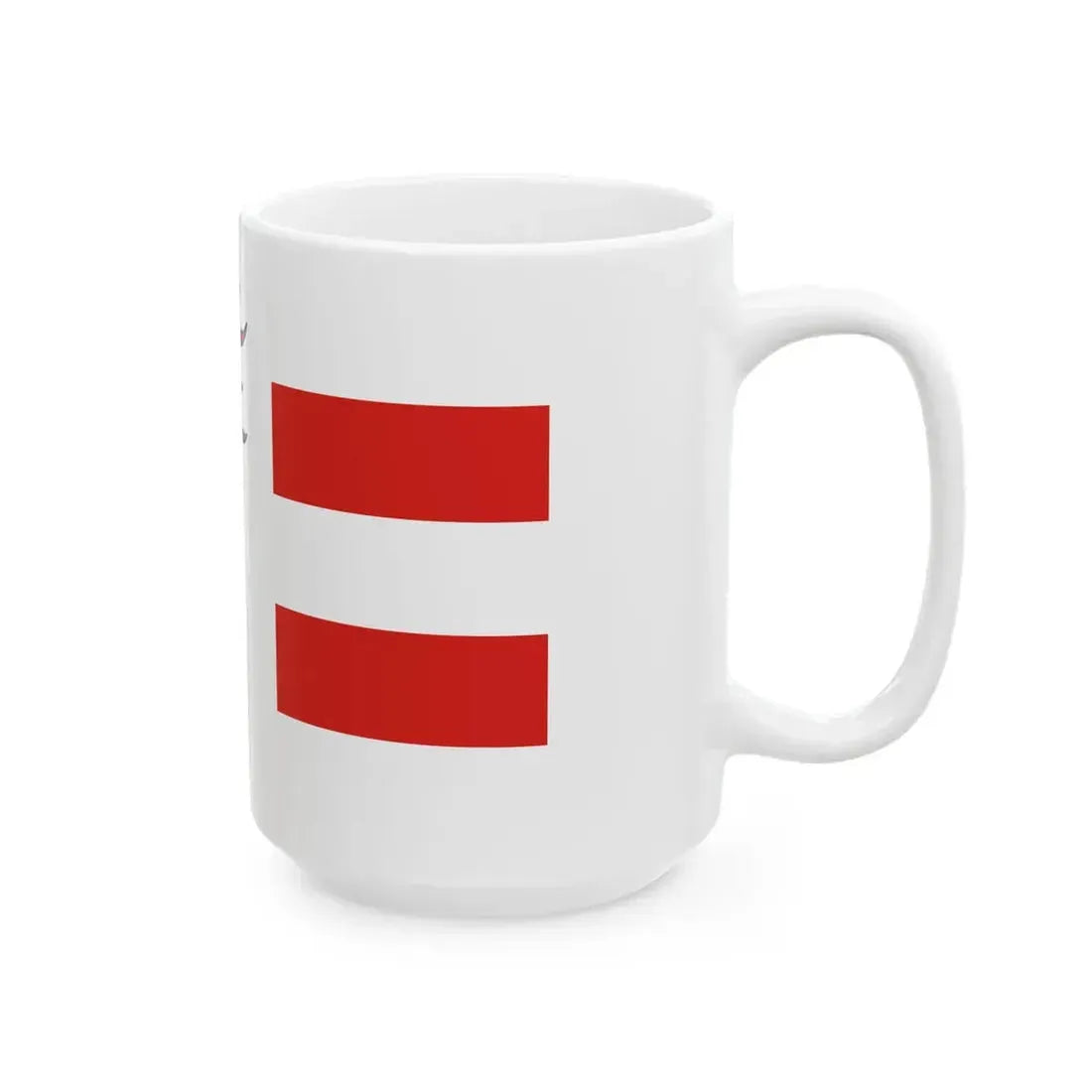 POL powiat brodnicki flag (Poland) White Coffee Mug - Go Mug Yourself