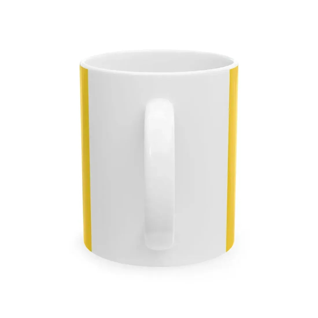 POL powiat brzeski wojewodztwo opolskie flag (Poland) White Coffee Mug - Go Mug Yourself