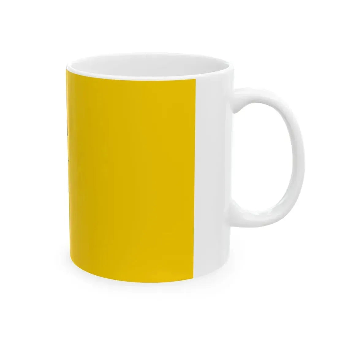 POL powiat brzeski wojewodztwo opolskie flag (Poland) White Coffee Mug - Go Mug Yourself