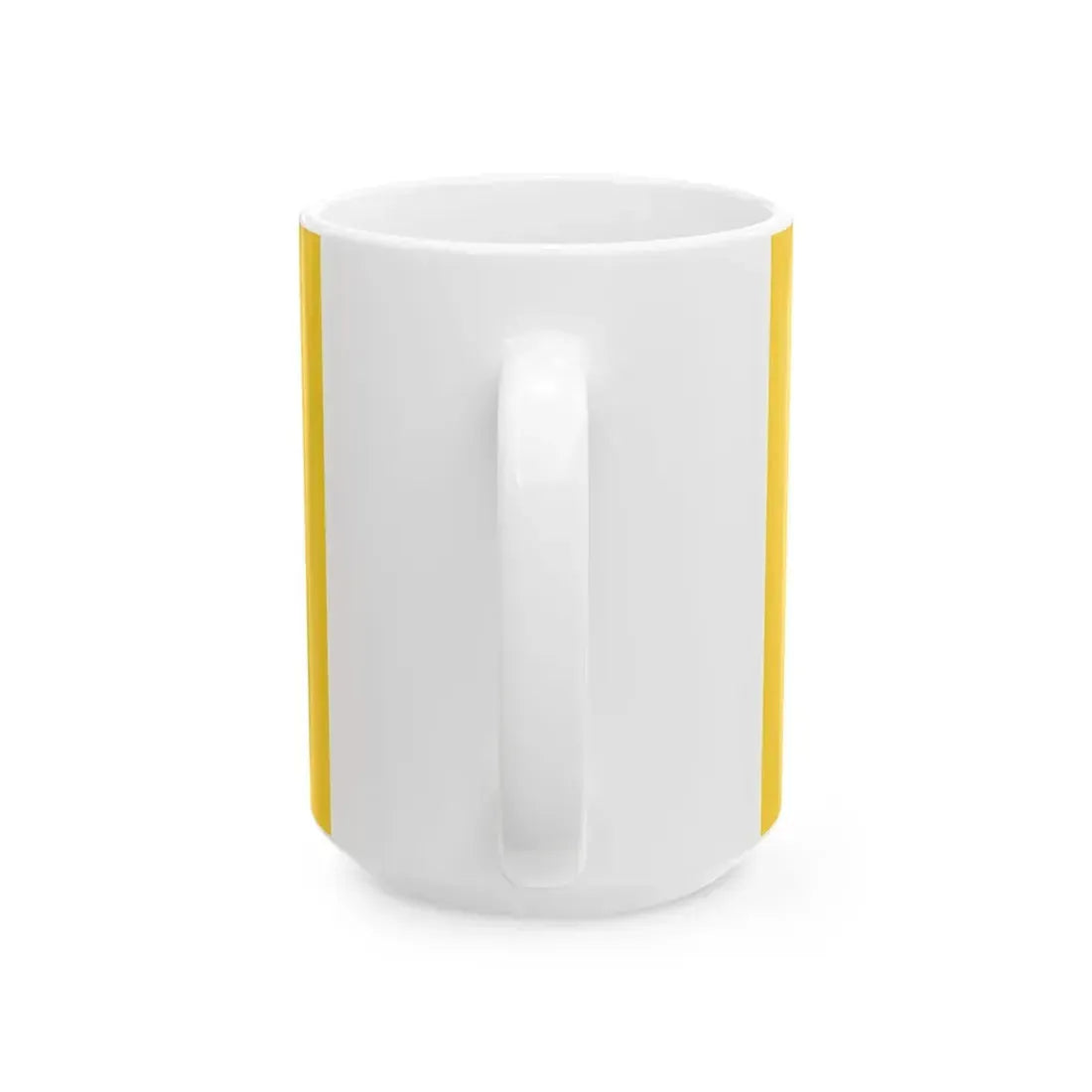 POL powiat brzeski wojewodztwo opolskie flag (Poland) White Coffee Mug - Go Mug Yourself