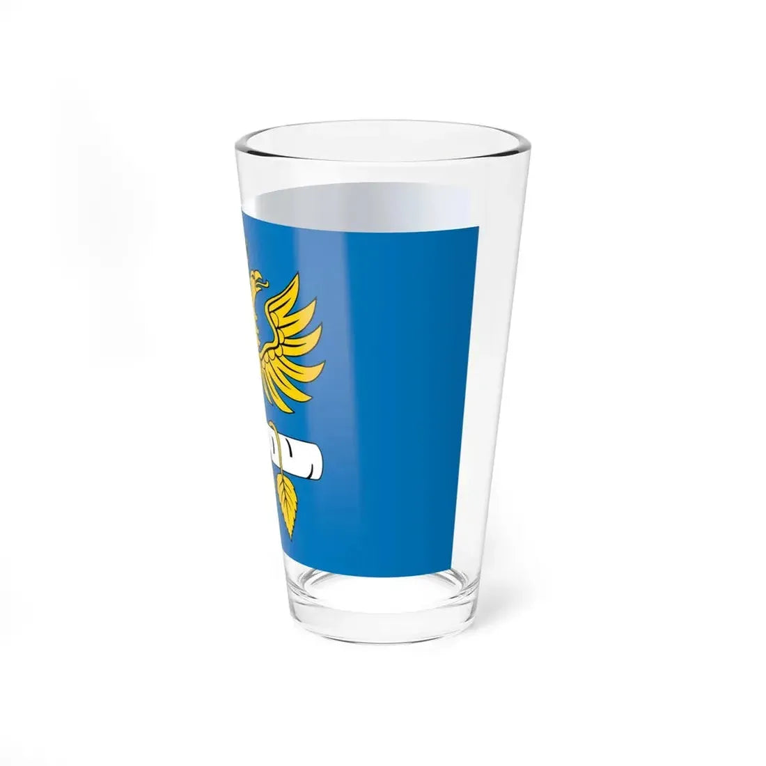 POL powiat brzozowski flag (Poland) Pint Glass 16oz - Go Mug Yourself
