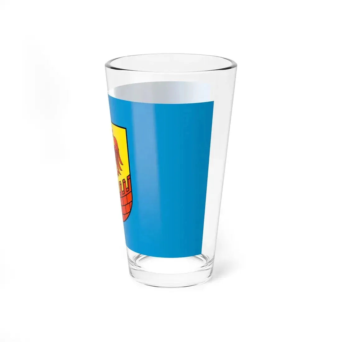 POL powiat bydgoski flag (Poland) Pint Glass 16oz - Go Mug Yourself