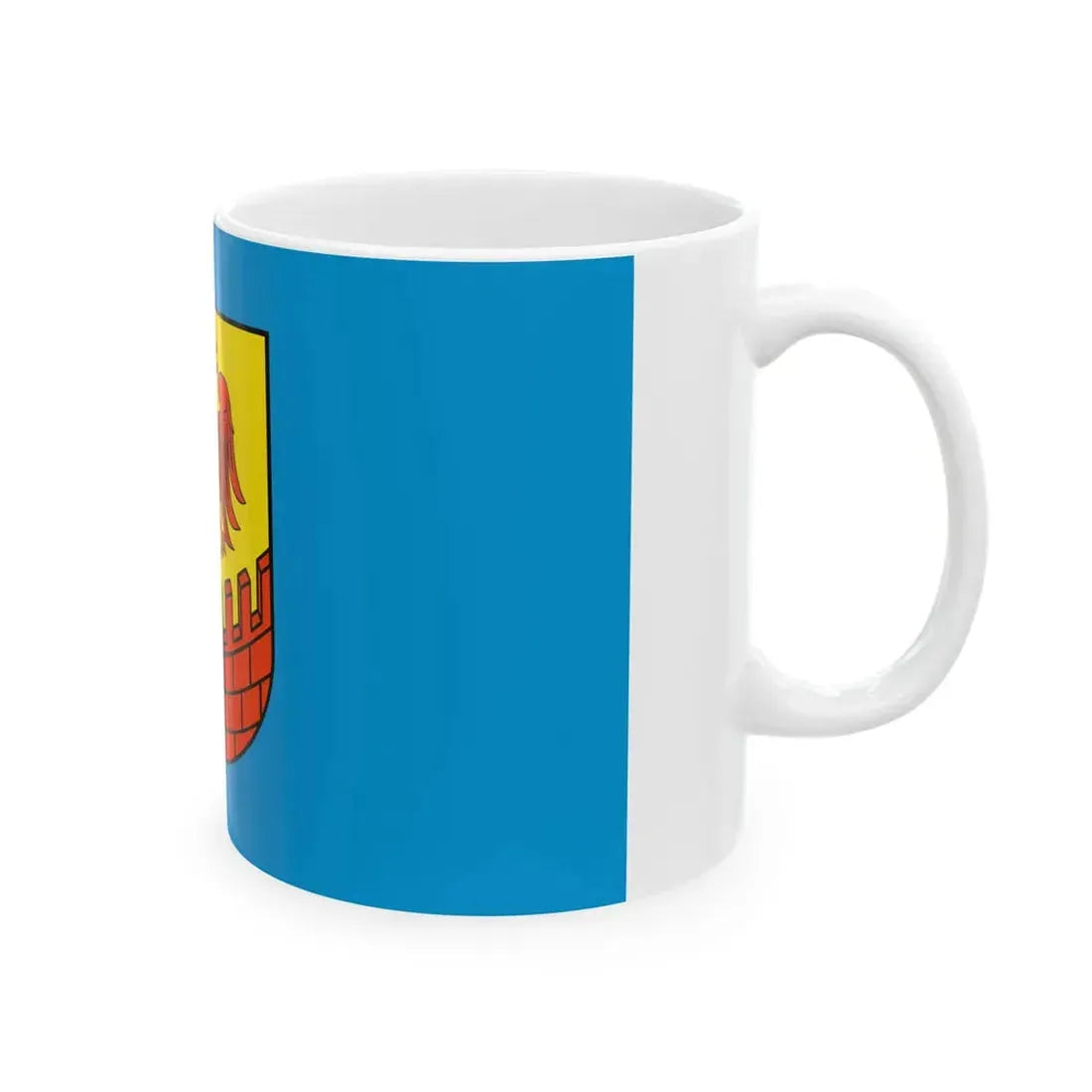 POL powiat bydgoski flag (Poland) White Coffee Mug - Go Mug Yourself