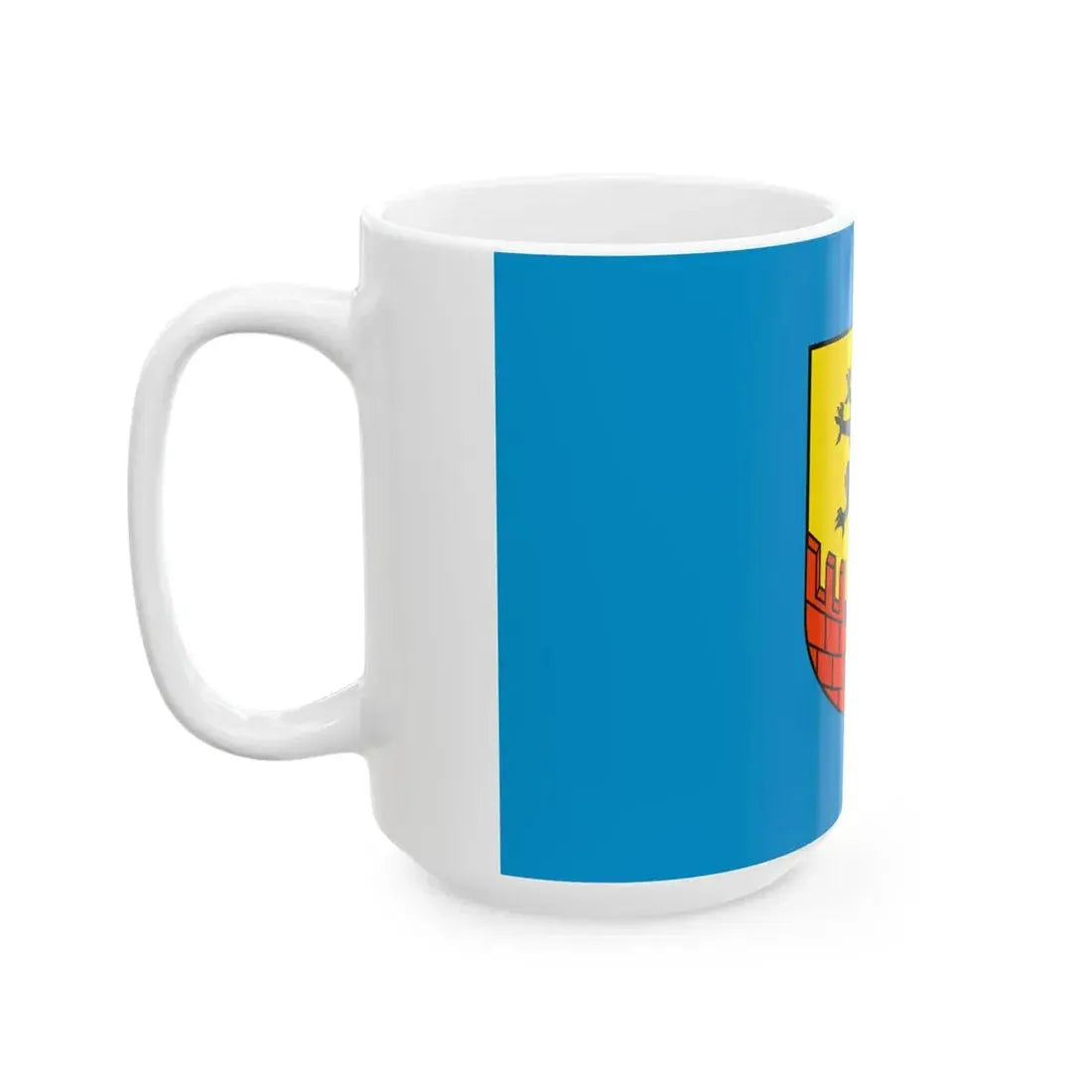 POL powiat bydgoski flag (Poland) White Coffee Mug - Go Mug Yourself