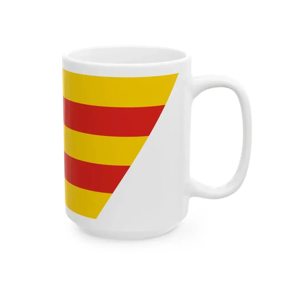 POL powiat chodzieski flag (Poland) White Coffee Mug - Go Mug Yourself