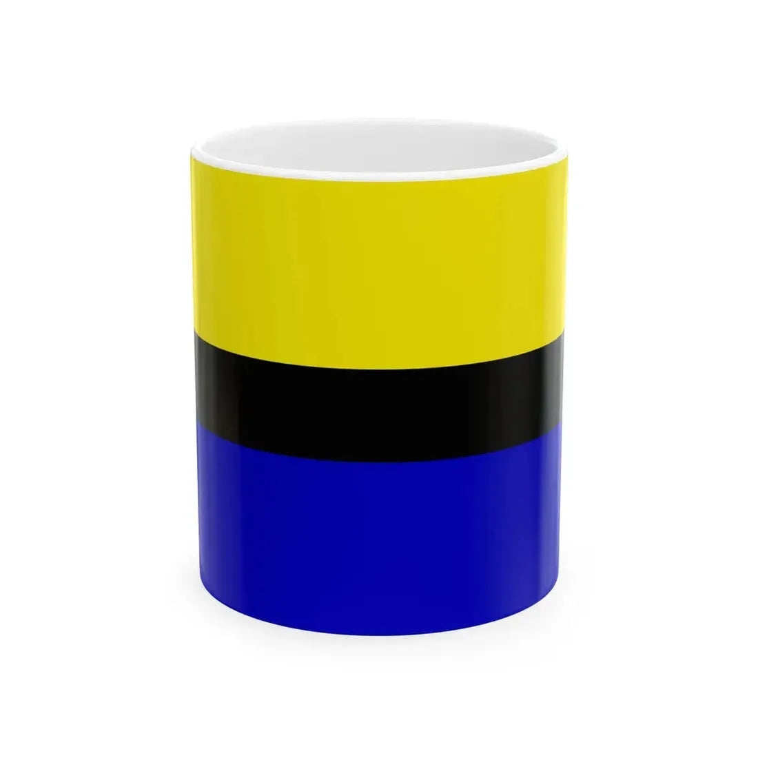 POL powiat chojnicki flag (Poland) White Coffee Mug 11oz - Go Mug Yourself