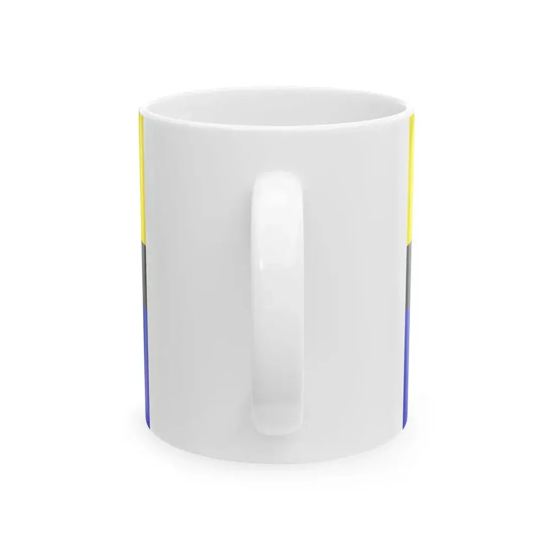 POL powiat chojnicki flag (Poland) White Coffee Mug - Go Mug Yourself