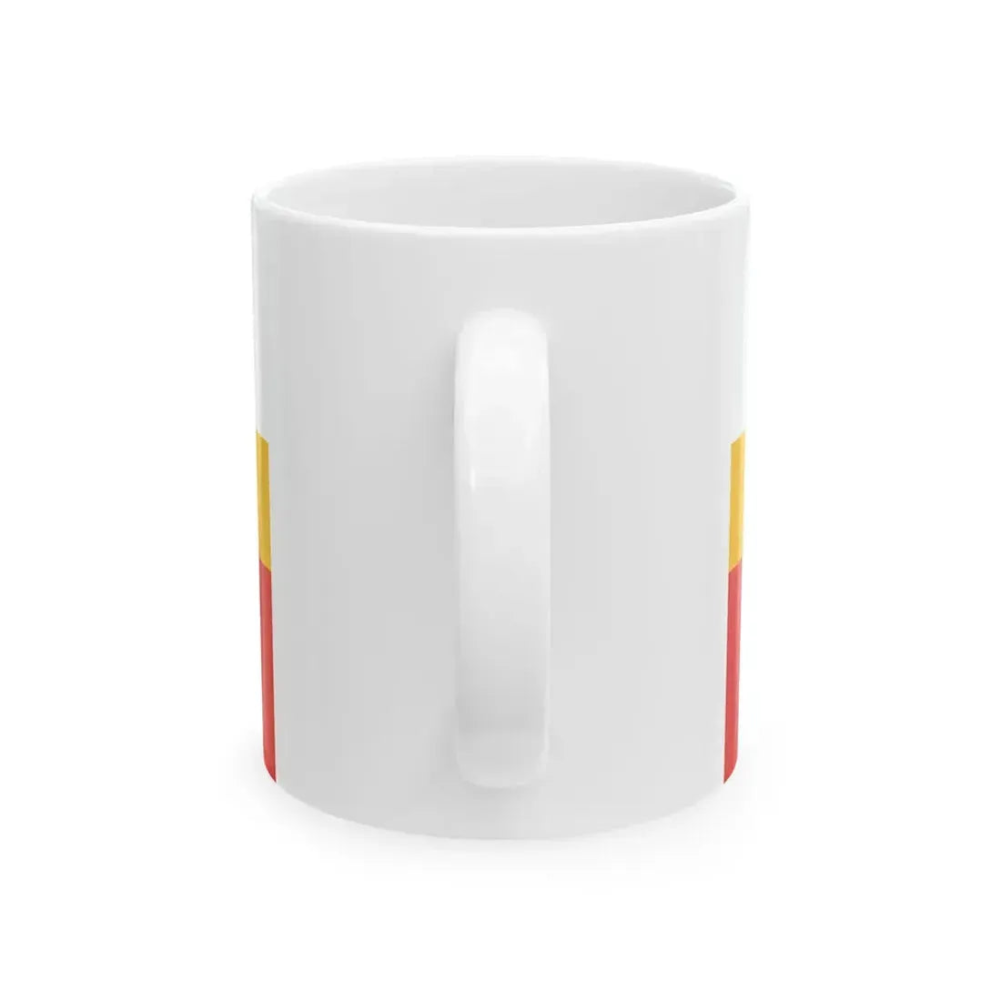 POL powiat chrzanowski flag (Poland) White Coffee Mug - Go Mug Yourself