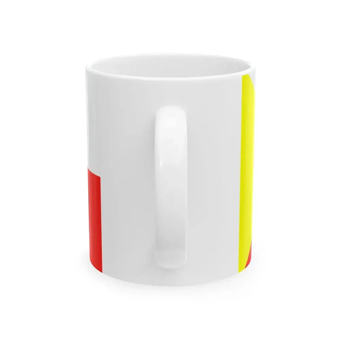 POL powiat czestochowski flag alt (Poland) White Coffee Mug - Go Mug Yourself