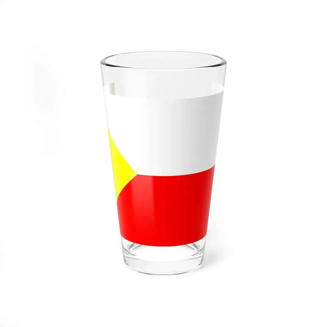 POL powiat czestochowski flag (Poland) Pint Glass 16oz 16oz - Go Mug Yourself