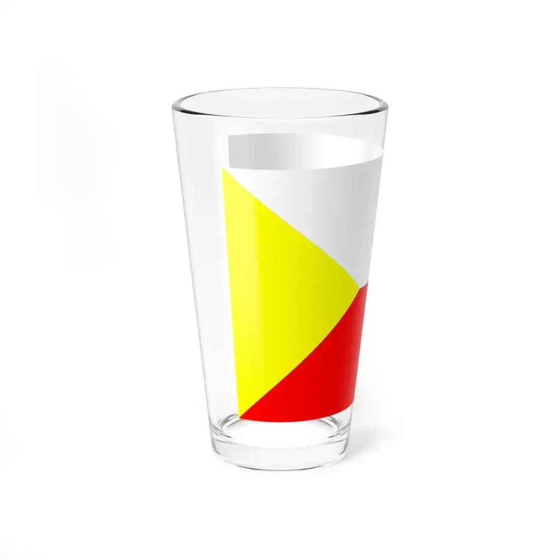 POL powiat czestochowski flag (Poland) Pint Glass 16oz - Go Mug Yourself