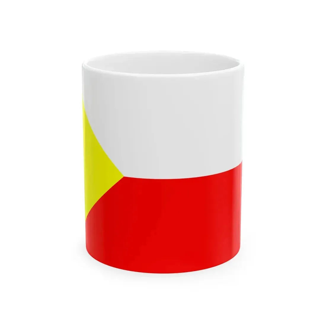 POL powiat czestochowski flag (Poland) White Coffee Mug 11oz - Go Mug Yourself