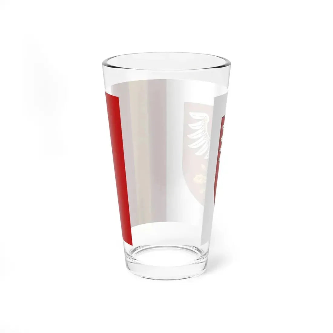 POL powiat dabrowski flag (Poland) Pint Glass 16oz - Go Mug Yourself