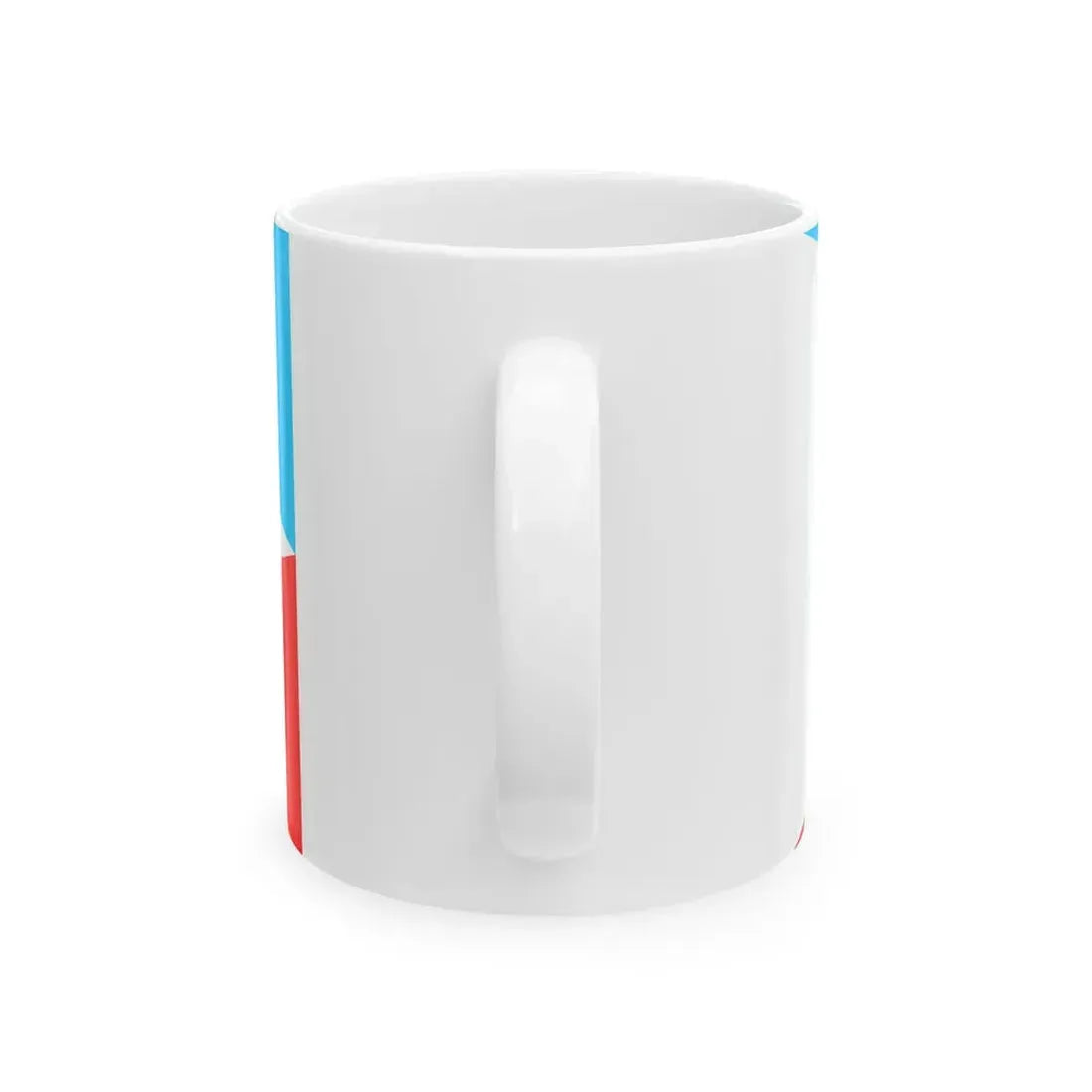 POL powiat drawski flag (Poland) White Coffee Mug - Go Mug Yourself