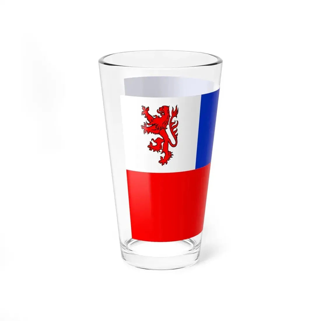 POL powiat działdowski flag (Poland) Pint Glass 16oz - Go Mug Yourself