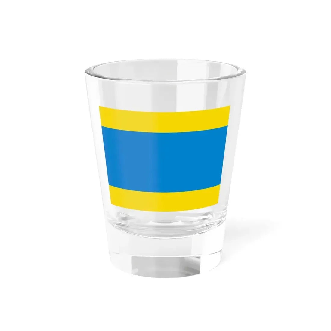 POL powiat dzierzoniowski flag (Poland) Shot Glass 1.5oz 1.5oz - Go Mug Yourself