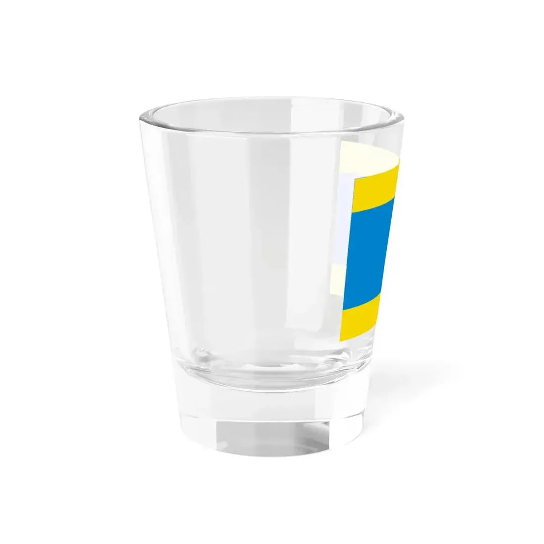 POL powiat dzierzoniowski flag (Poland) Shot Glass 1.5oz - Go Mug Yourself