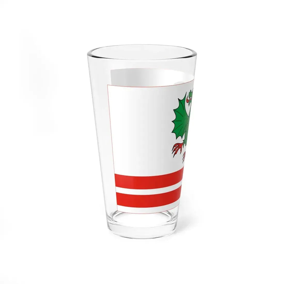 POL powiat garwolinski flag (Poland) Pint Glass 16oz - Go Mug Yourself