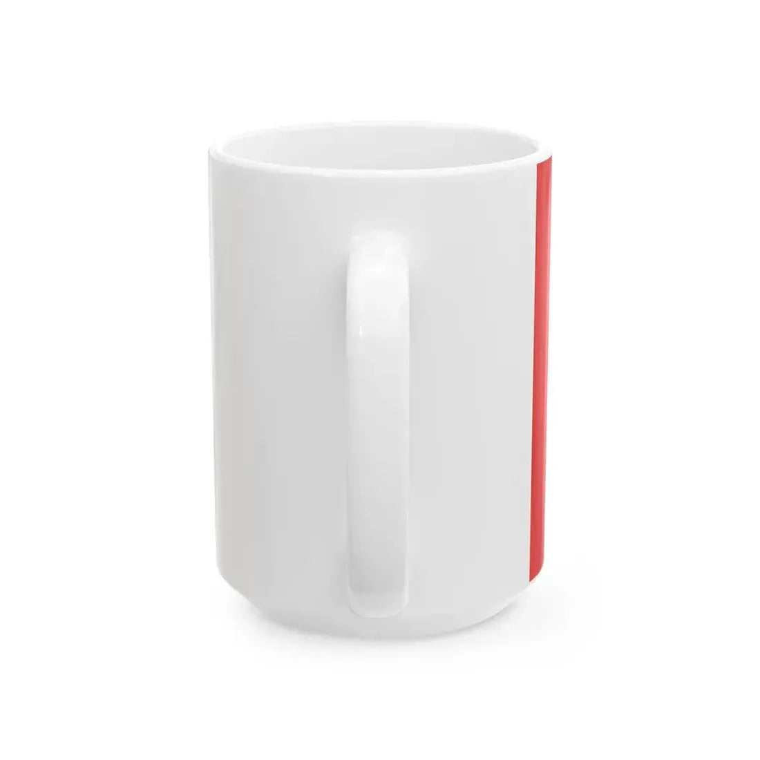 POL powiat gdanski flag (Poland) White Coffee Mug - Go Mug Yourself