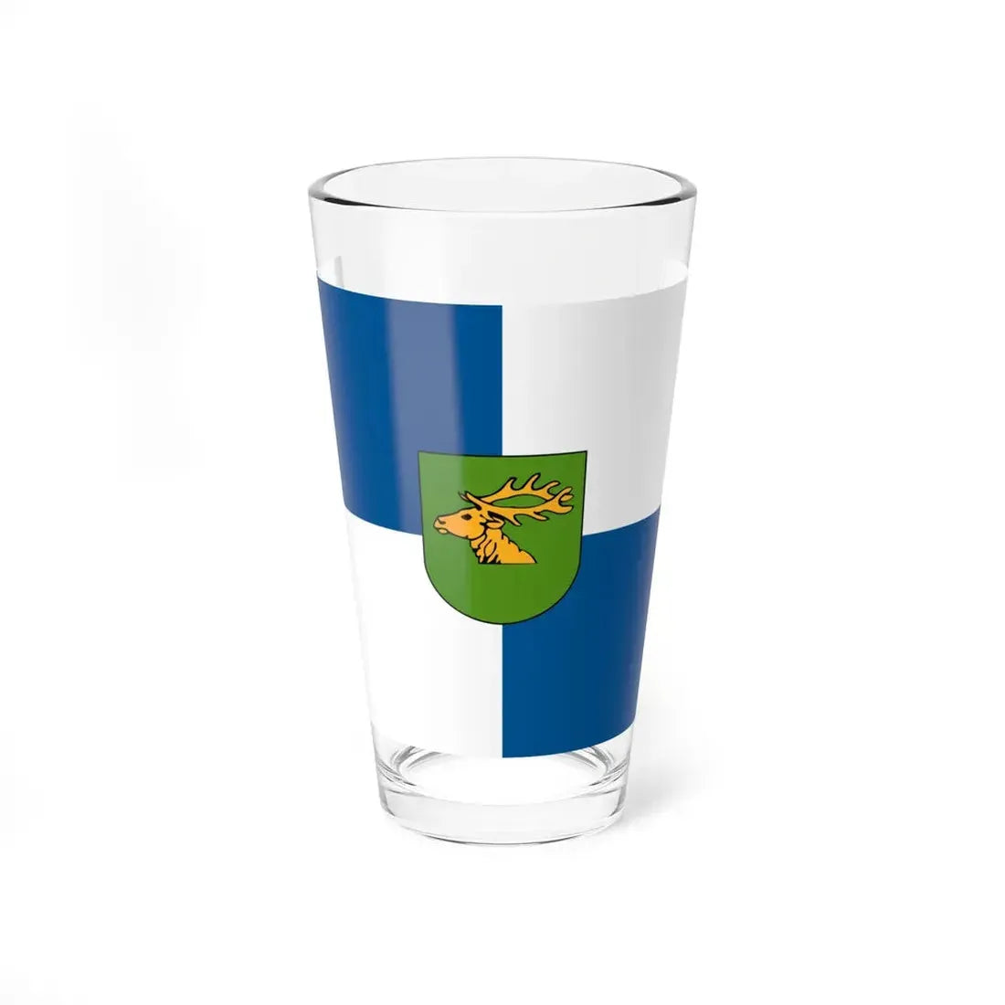 POL powiat gizycki flag (Poland) Pint Glass 16oz 16oz - Go Mug Yourself