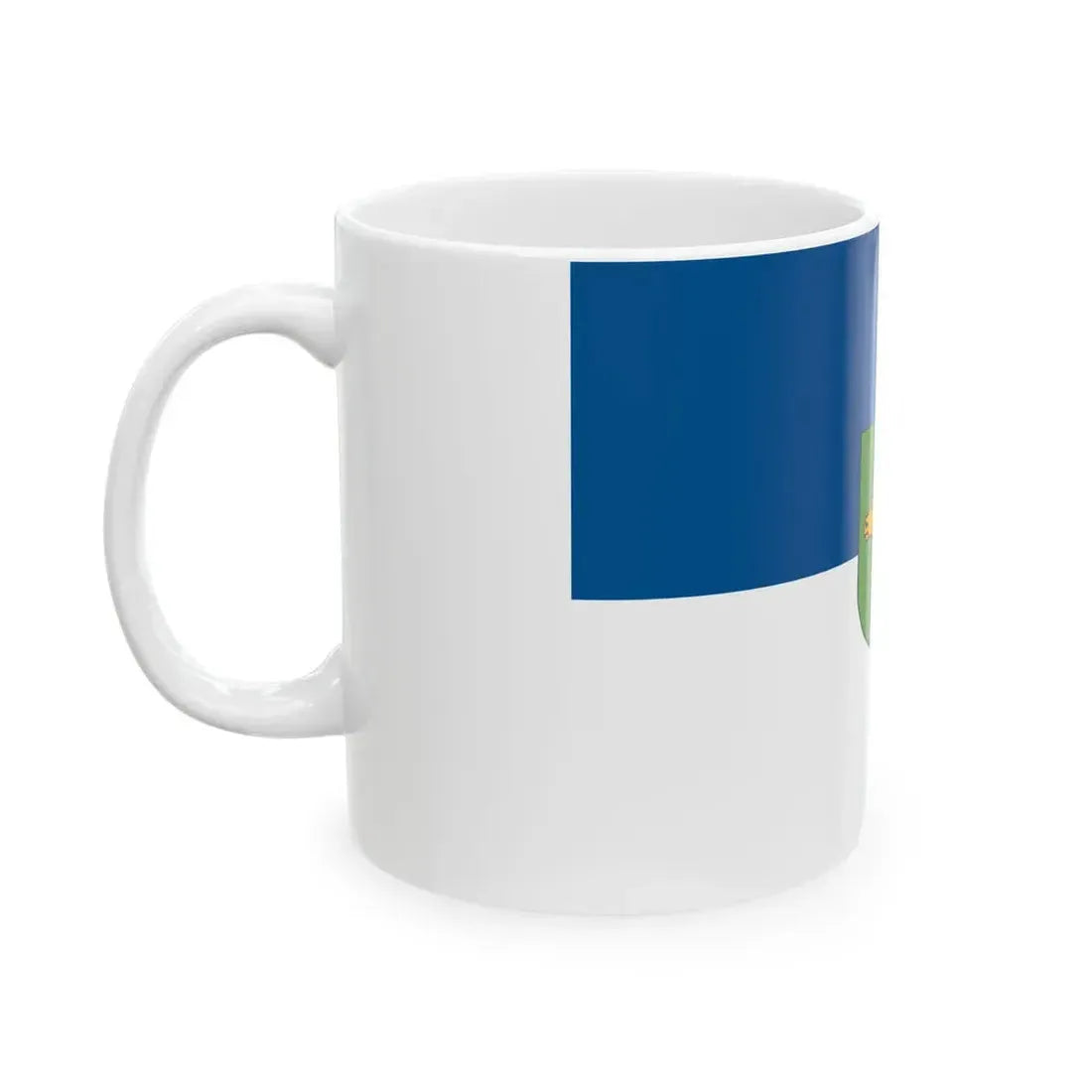 POL powiat gizycki flag (Poland) White Coffee Mug - Go Mug Yourself