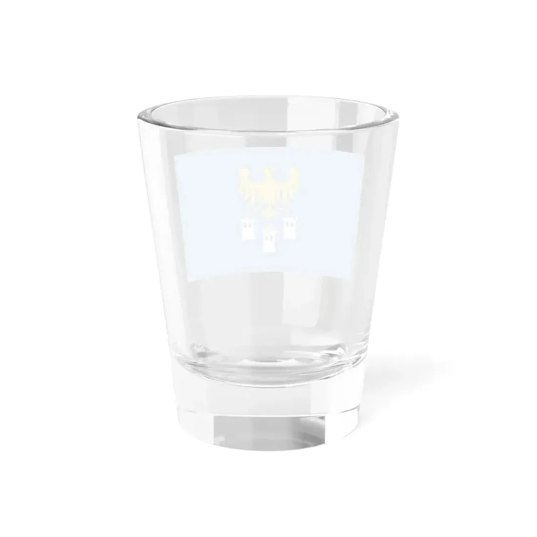POL powiat gliwicki flag (Poland) Shot Glass 1.5oz - Go Mug Yourself