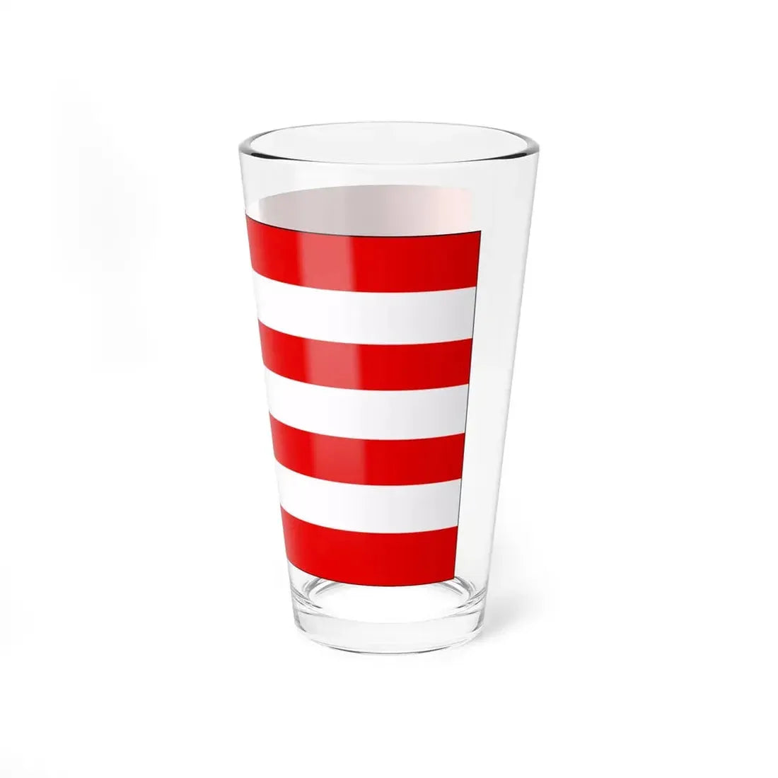 POL powiat gnieznienski flag (Poland) Pint Glass 16oz - Go Mug Yourself