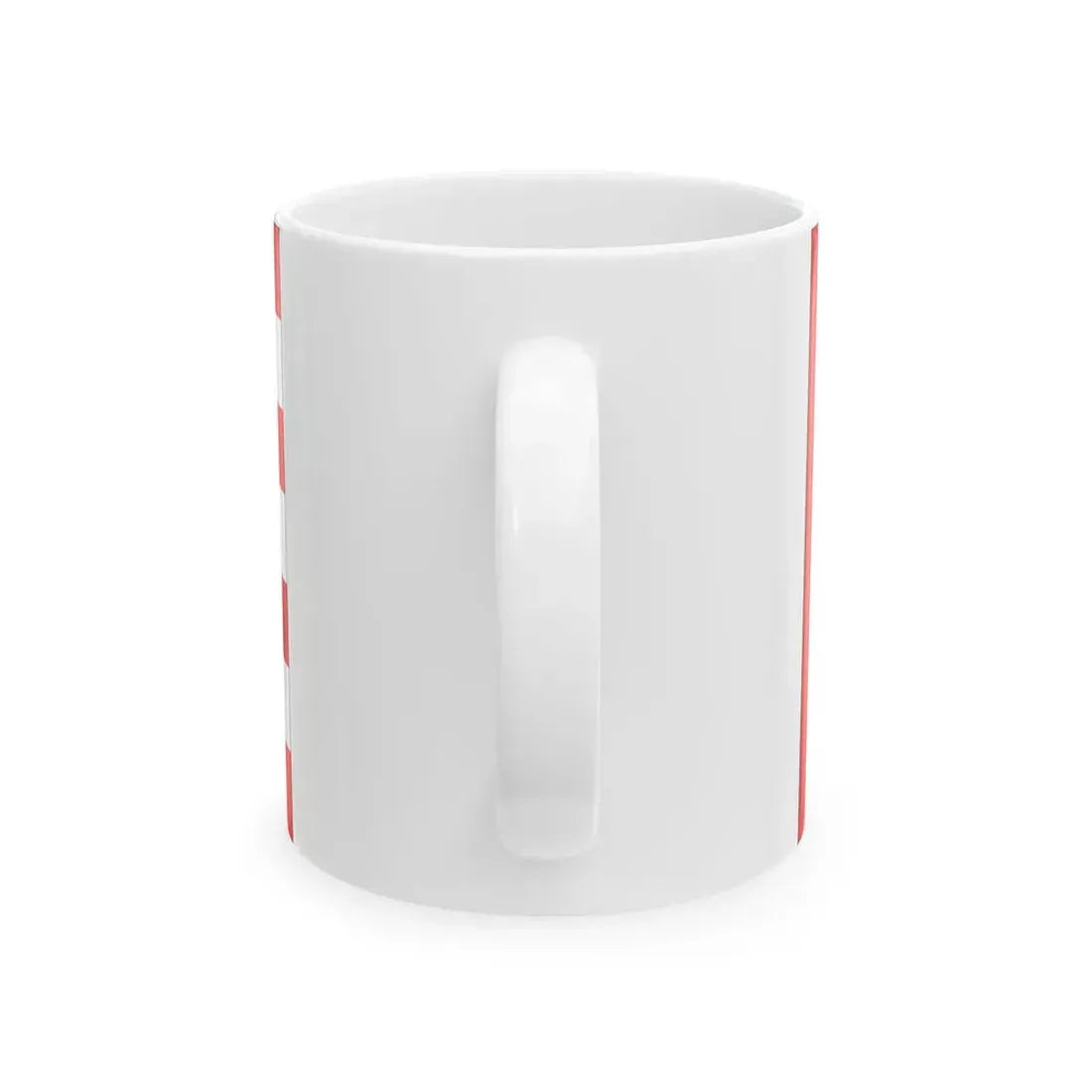 POL powiat gnieznienski flag (Poland) White Coffee Mug - Go Mug Yourself