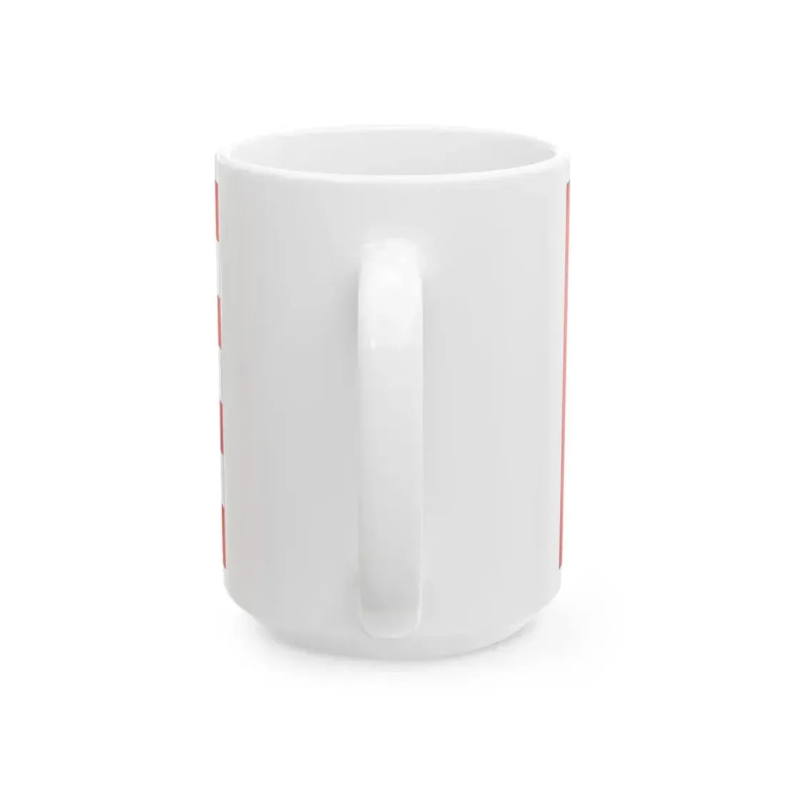POL powiat gnieznienski flag (Poland) White Coffee Mug - Go Mug Yourself