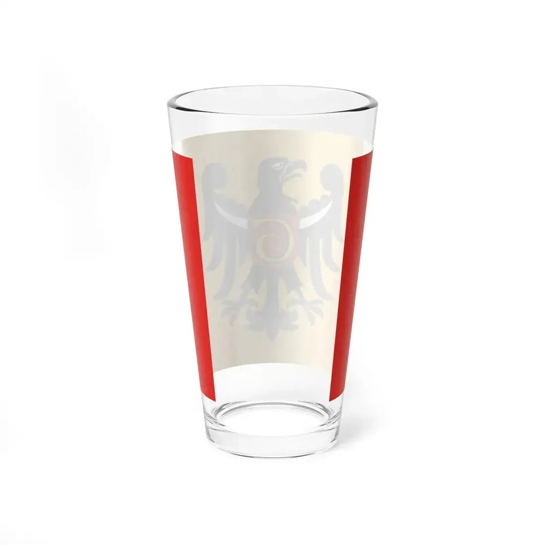 POL powiat głogowski flag (Poland) Pint Glass 16oz - Go Mug Yourself