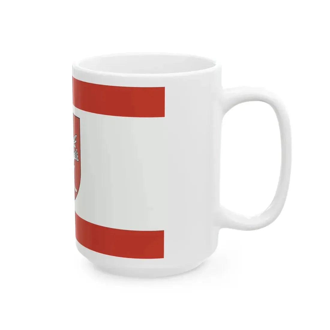 POL powiat golubsko-dobrzynski flag (Poland) White Coffee Mug - Go Mug Yourself