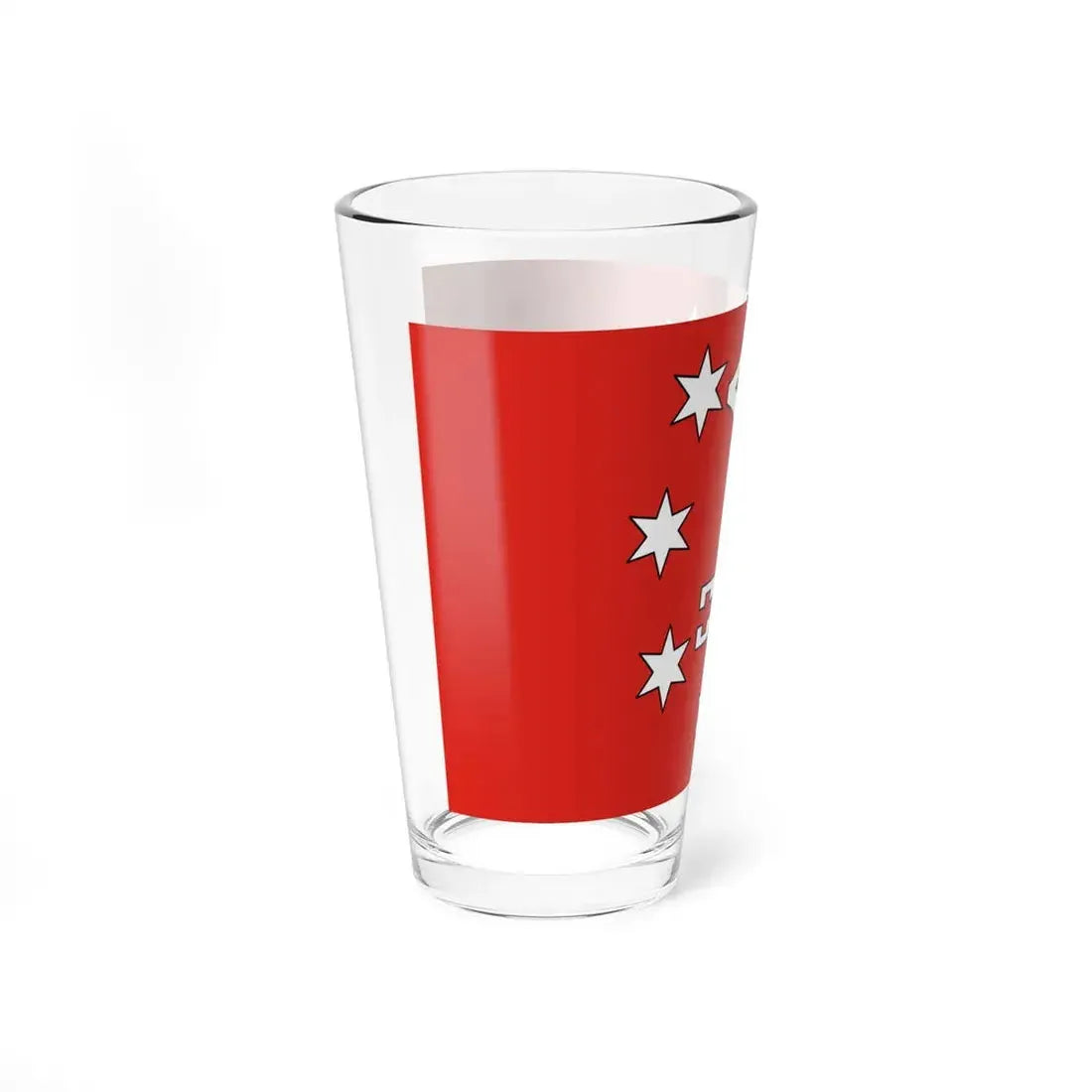 POL powiat gorzowski flag (Poland) Pint Glass 16oz - Go Mug Yourself