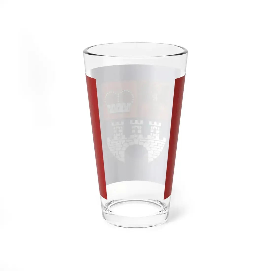 POL powiat gostyninski flag (Poland) Pint Glass 16oz - Go Mug Yourself