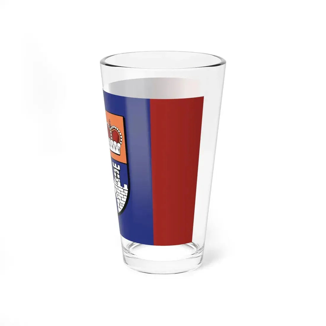 POL powiat gostyninski flag (Poland) Pint Glass 16oz - Go Mug Yourself