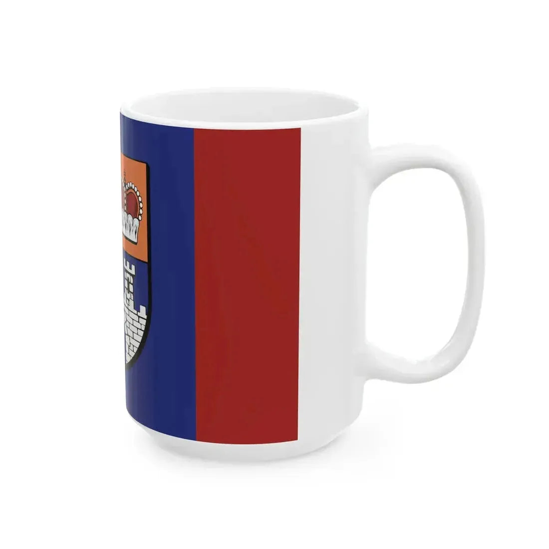 POL powiat gostyninski flag (Poland) White Coffee Mug - Go Mug Yourself