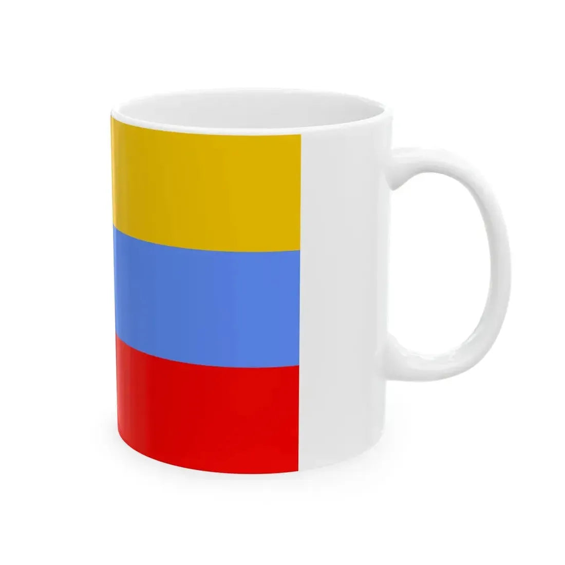 POL powiat gostynski flag (Poland) White Coffee Mug - Go Mug Yourself