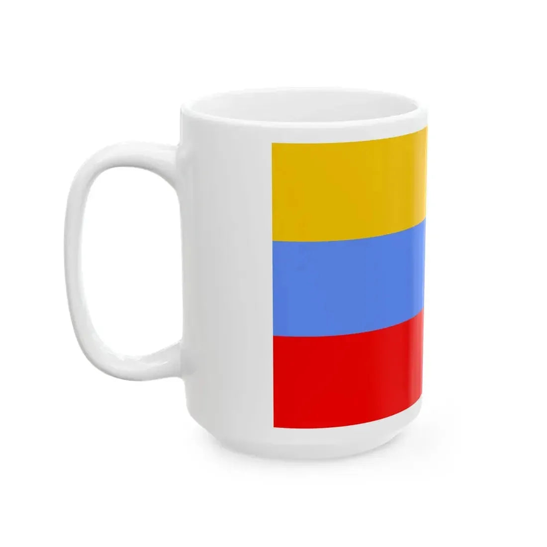 POL powiat gostynski flag (Poland) White Coffee Mug - Go Mug Yourself