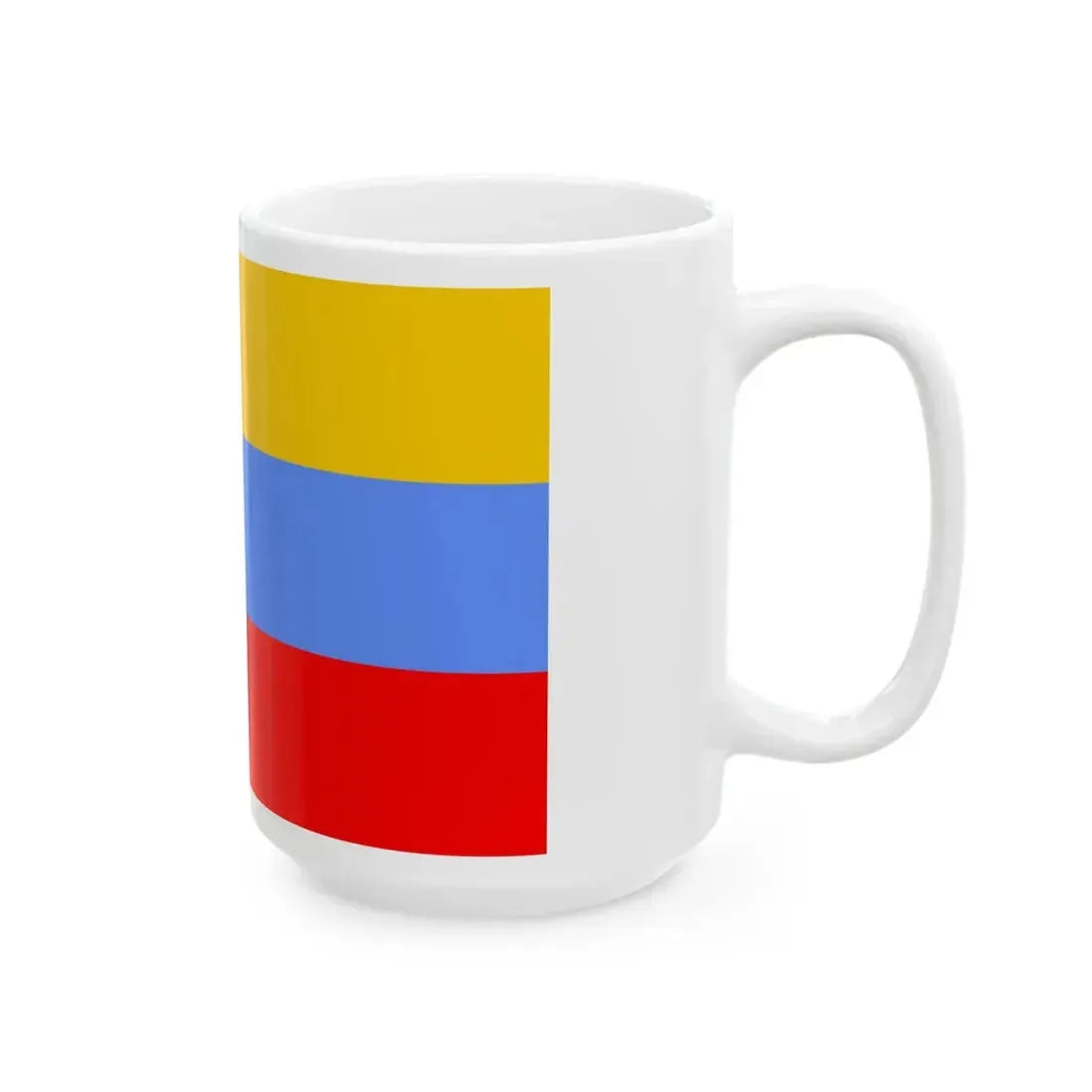 POL powiat gostynski flag (Poland) White Coffee Mug - Go Mug Yourself