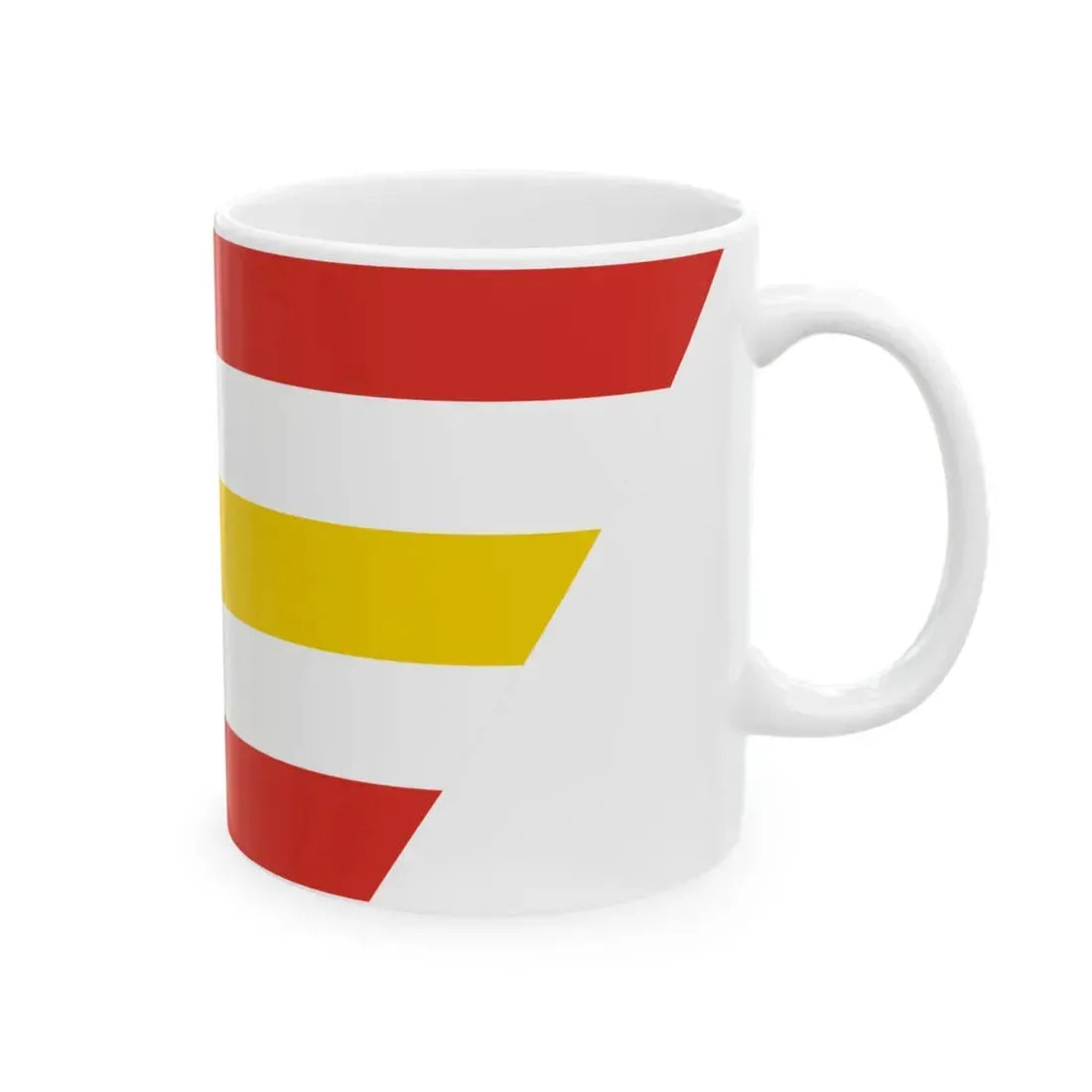 POL powiat grodziski wielkopolski flag (Poland) White Coffee Mug - Go Mug Yourself