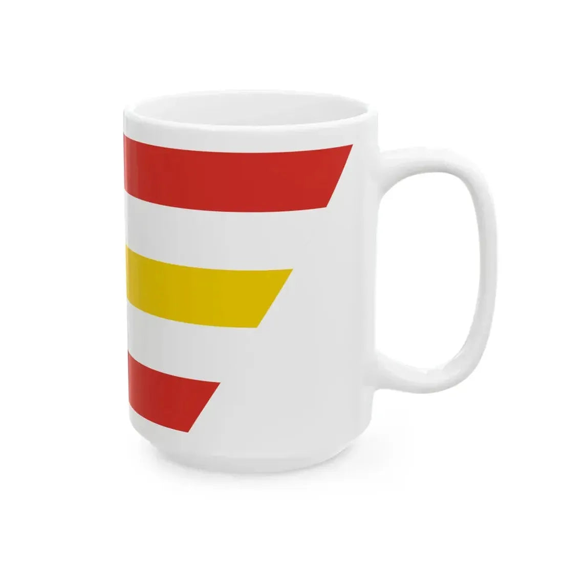 POL powiat grodziski wielkopolski flag (Poland) White Coffee Mug - Go Mug Yourself