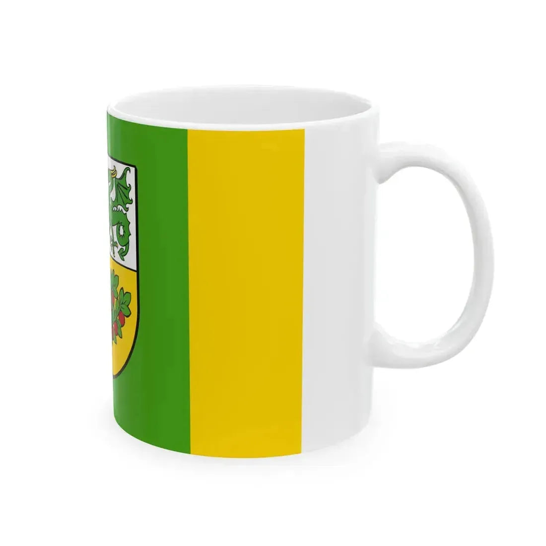 POL powiat grojecki flag (Poland) White Coffee Mug - Go Mug Yourself