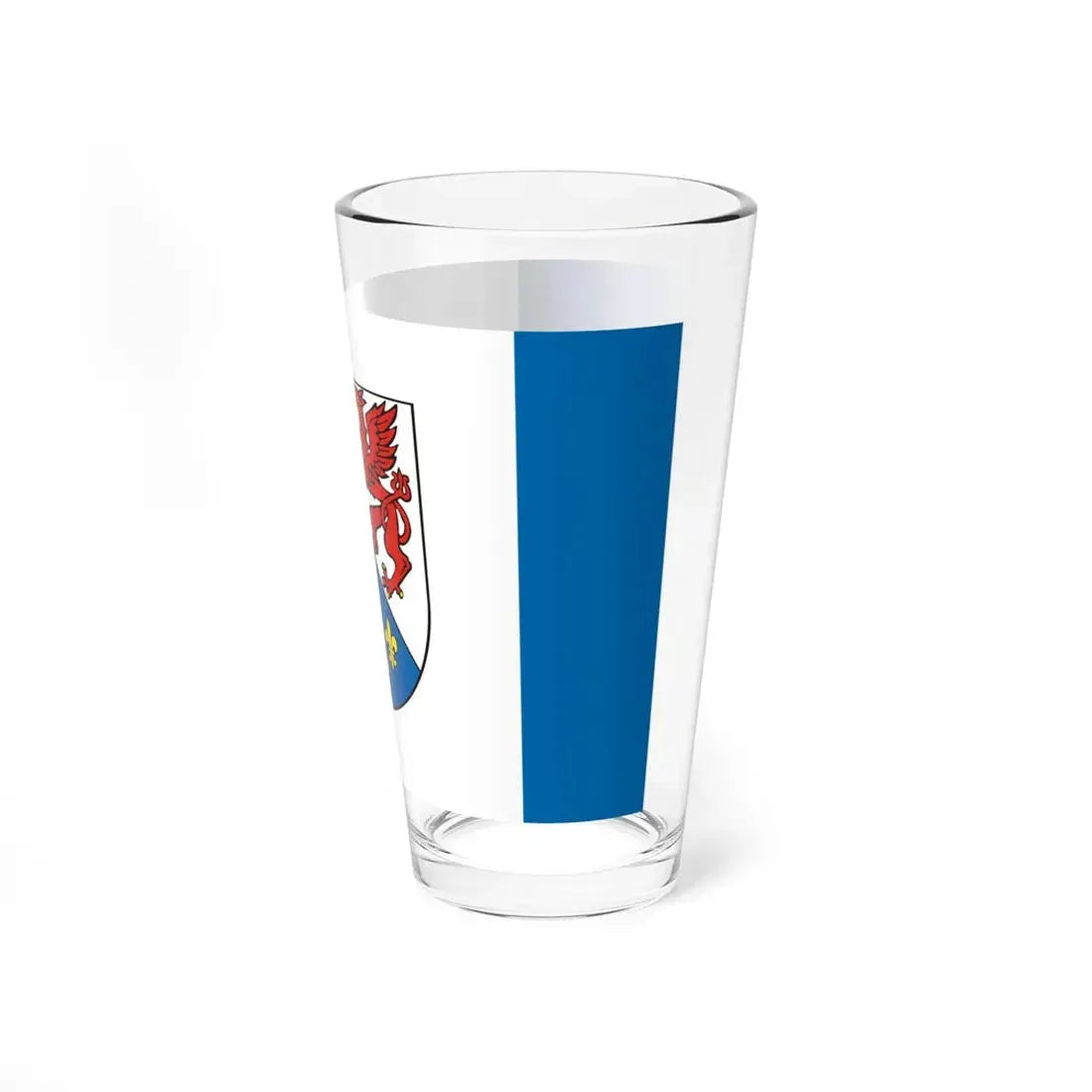 POL powiat gryficki flag (Poland) Pint Glass 16oz - Go Mug Yourself